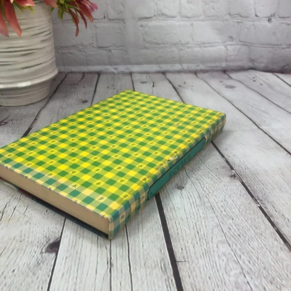 vintage cookbook favorite recipes of America salads 1968